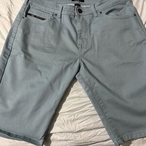 Men's Light Blue Shorts Benjamin Black
